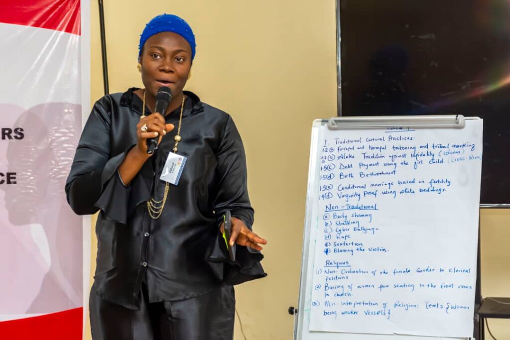 Training for Christian stakeholders on Sexual and Gender-Based Violence (SGBV). 4 IMG 20250217 WA0009