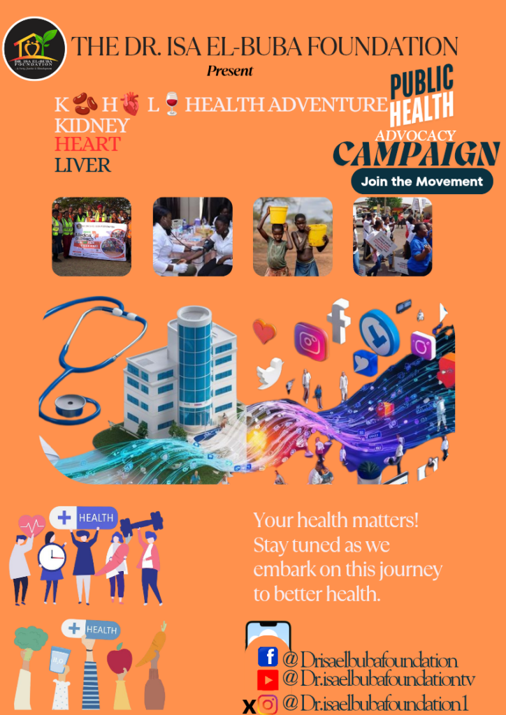 ANNOUNCEMENT: DR. ISA EL-BUBA FOUNDATION LAUNCHES PUBLIC HEALTH ADVOCACY CAMPAIGN! 1 Khl 20250301 160752 0000